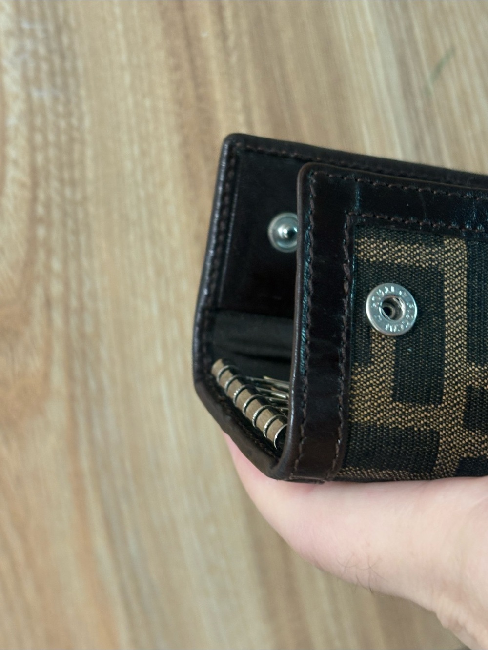 Auth Fendi card key case - Picture 11 of 12